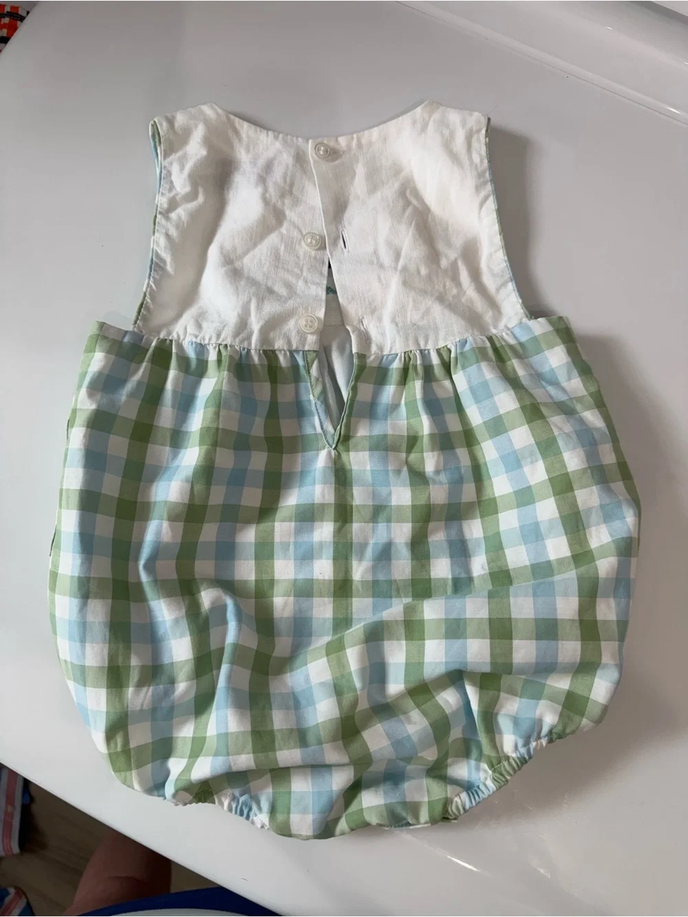 Sophie and Lucas bubble smock Jack